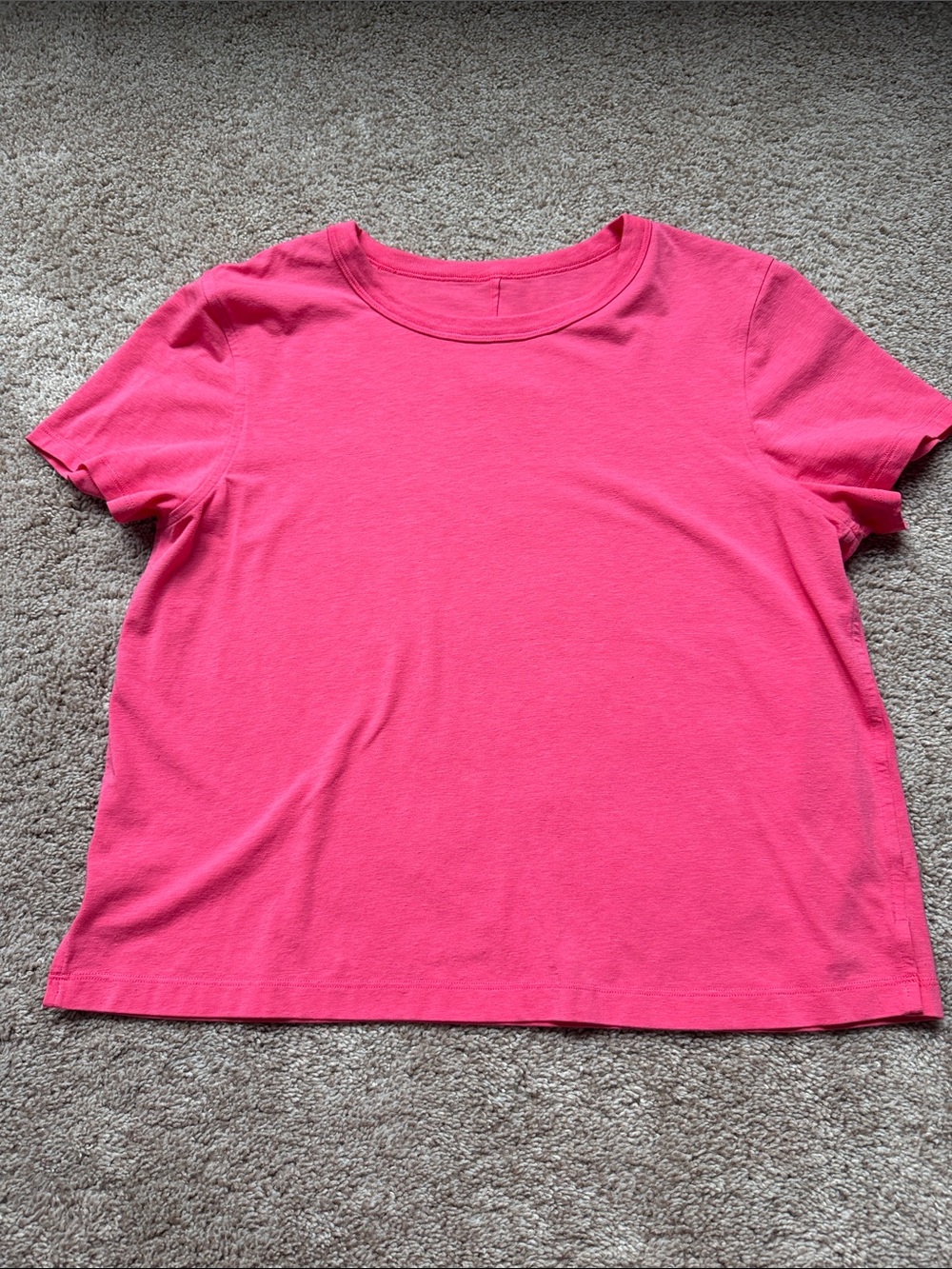 Lululemon all yours organic cotton cropped tshirt-6
